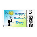 Fishing - Happy Father's Day Postage