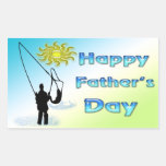Fishing - Happy Father's Day Sticker