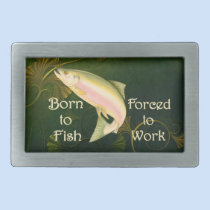 Fishing Humor belt buckles