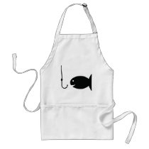 fishing icon aprons