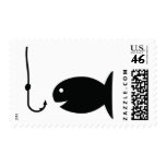 fishing icon postage