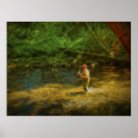 Fishing in Paradise Print