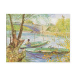 Fishing in Spring Pont de Clichy; Vincent van Gogh postcards