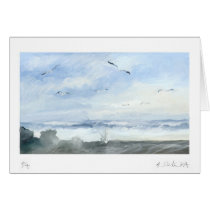 * fishing in the coast * cards
