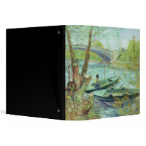 Fishing in the Spring. Pont de Clichy, 1887 Binders