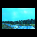Fishing in Yellowstone National Park posters