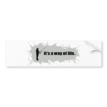 Fishing Is a Way of Life bumper stickers