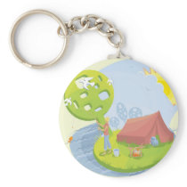 Fishing keychains
