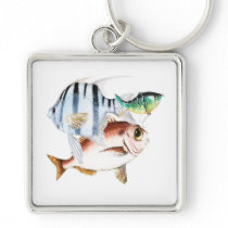 Fishing keychains