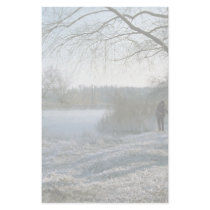 Fishing, Kuban River, Russia Stationery Design