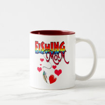 Fishing Mom Apparel Mug