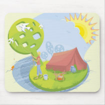 Fishing mousepads