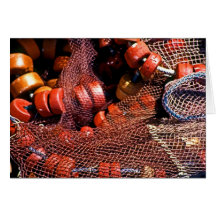 Fishing Nets Greeting Card