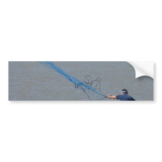 Fishing Nets Ocean bumpersticker