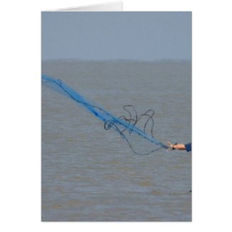 Fishing Nets Ocean card