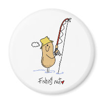 Fishing Nut magnets