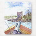 'Fishing off Polruan' Mousepad