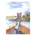 Fishing off Polruan Poster posters by picklelillysdad Fishing off Polruan Poster posters