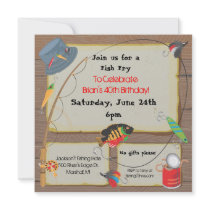 Fishing Party Invitation