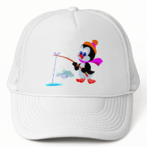 Fishing Penguin hats