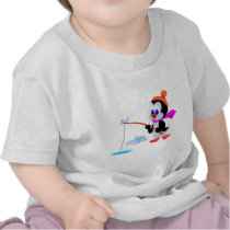 Fishing Penguin t-shirts