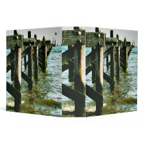 Fishing Pier Gulf Coast Mississippi Photo2" Binder