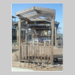 Fishing Poles Custom Postcard postcards