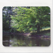 Fishing Pond mousepads
