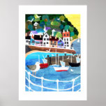 Fishing Port Poster or Print