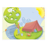 Fishing Post Card