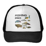 Fishing Pro Mesh Hats