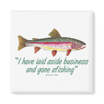 Fishing Quote Refrigerator Magnets
