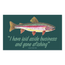 Fishing Quote Sticker