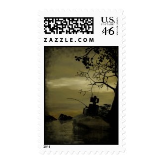 Fishing Robot Postage