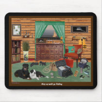 Fishing Room Mouse Pad mousepads