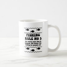 Fishing Rule No 3 Mug