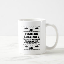 Fishing Rule No 4 Coffee Mug