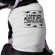 Fishing Rule No 4 Dog Tee
