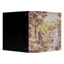 Fishing Scene Binder
