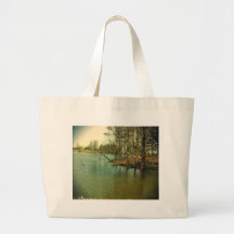Fishing Spot Canvas Bag