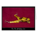 Fishing Still-life 02 Frog Lure cards by saddogshirts Fishing Still-life 02 Frog Lure cards