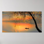 Fishing Sunset Posters