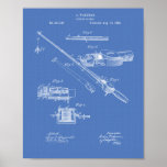 Fishing Tackle 1984 Patent Art Blueprint Poster