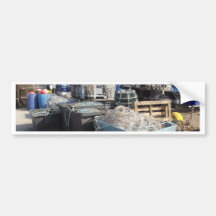 Fishing Tackle Bumper Sticker