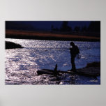 Fishing Till Dusk Poster