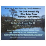 Fishing Tournament Flyer