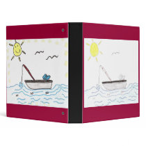 fishing trip art binders