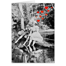 Fishing Valentines Day Card