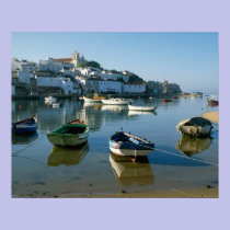Fishing Village of Ferragudo, Algarve, Portugal posters