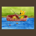 Fishing With Dad Print/Poster EXTRA LARGE posters